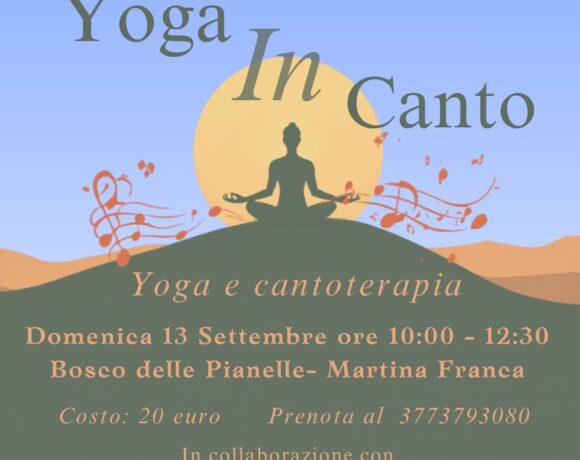 YOGA INCANTO – domenica 13 settembre 2026 YOGA INCANTO – domenica 13 settembre 2026