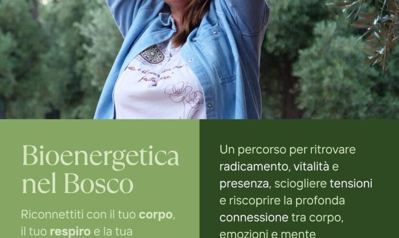 BIOENERGETICA NEL BOSCO (attività gratuita) – giovedì 27 agosto 2026