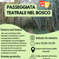 PASSEGGIATA TEATRALE NEL BOSCO – sabato 24 ottobre 2026